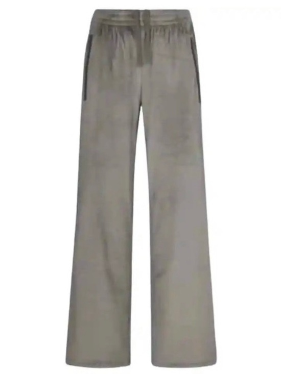 SKIMS Pants - SKIMS Velour Wide Leg Track Pant